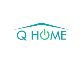 Q-Home logo design by wongndeso
