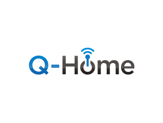Q-Home logo design by Zeratu