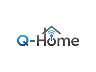 Q-Home logo design by Zeratu