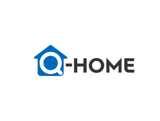 Q-Home logo design by senandung