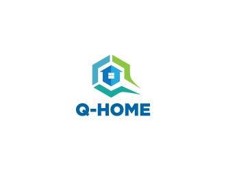 Q-Home logo design by pradikas31