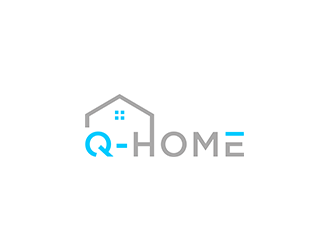 Q-Home logo design by checx