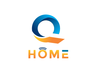 Q-Home logo design by Girly