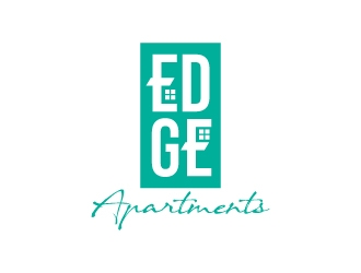 EDGE APARTMENTS logo design by wongndeso
