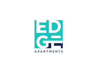 EDGE APARTMENTS logo design by mbamboex