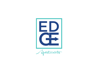 EDGE APARTMENTS logo design by johana