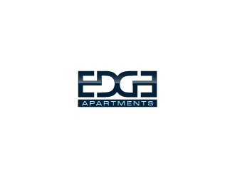 EDGE APARTMENTS logo design by Donadell