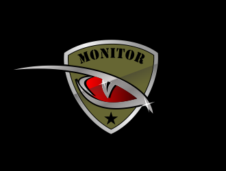 Monitor logo design by Cekot_Art