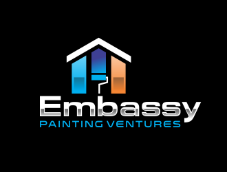 Embassy Painting Ventures logo design by AisRafa