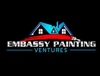 Embassy Painting Ventures logo design by 3Dlogos