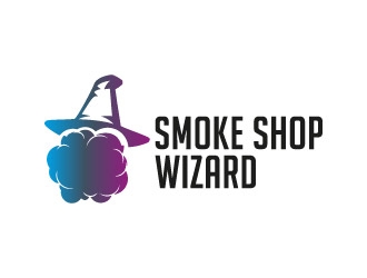 Smoke Shop Wizard logo design by azure