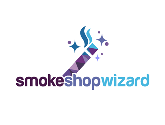Smoke Shop Wizard logo design by coco