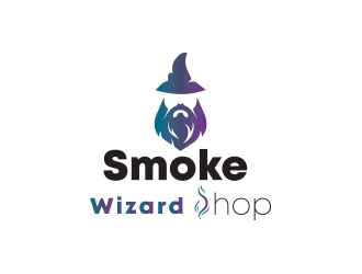 Smoke Shop Wizard logo design by heba