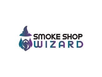 Smoke Shop Wizard logo design by heba