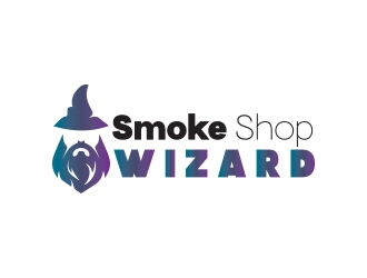 Smoke Shop Wizard logo design by heba