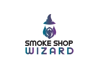 Smoke Shop Wizard logo design by heba