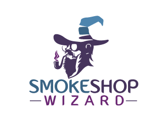 Smoke Shop Wizard logo design by scriotx