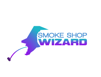 Smoke Shop Wizard logo design by IanGAB