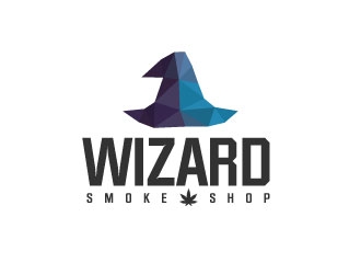 Smoke Shop Wizard logo design by defeale