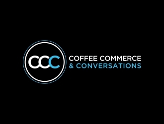 Coffee Commerce & Conversations  logo design by falah 7097