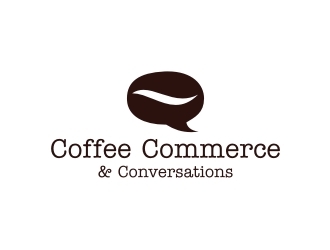 Coffee Commerce & Conversations  logo design by GemahRipah