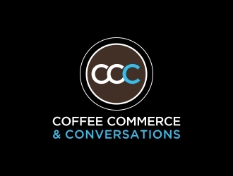 Coffee Commerce & Conversations  logo design by falah 7097