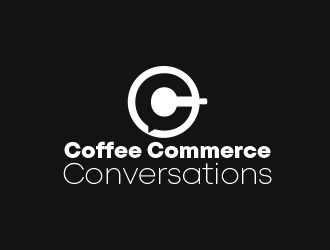 Coffee Commerce & Conversations  logo design by heba