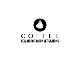 Coffee Commerce & Conversations  logo design by ingepro
