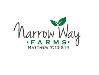 Narrow Way Farms logo design by megalogos