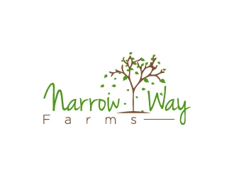 Narrow Way Farms logo design by wongndeso