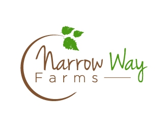 Narrow Way Farms logo design by wongndeso