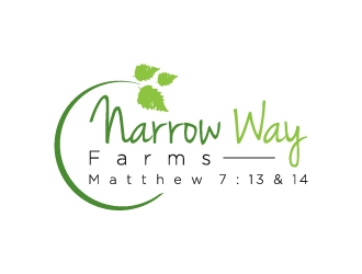 Narrow Way Farms logo design by wongndeso