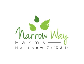 Narrow Way Farms logo design by wongndeso