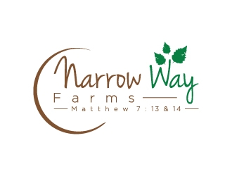 Narrow Way Farms logo design by wongndeso