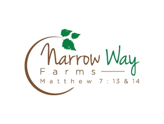 Narrow Way Farms logo design by wongndeso