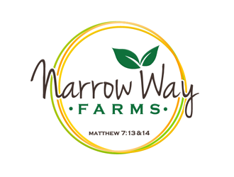 Narrow Way Farms logo design by megalogos