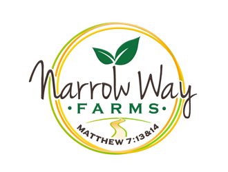 Narrow Way Farms logo design by megalogos