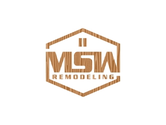 MSW Remodeling  logo design by Rock