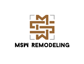 MSW Remodeling  logo design by SOLARFLARE