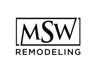 MSW Remodeling  logo design by Adundas