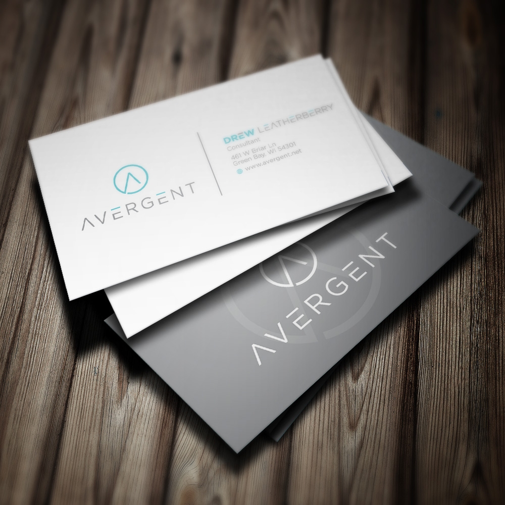 Avergent logo design by mletus