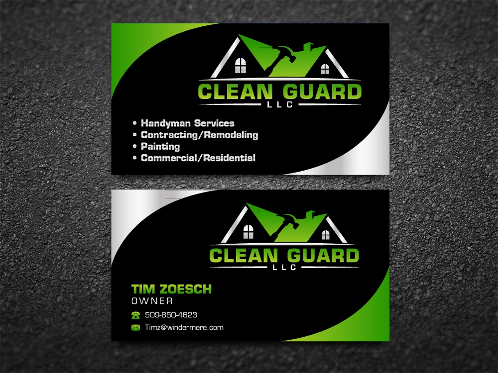 Clean Guard LLC logo design by labo