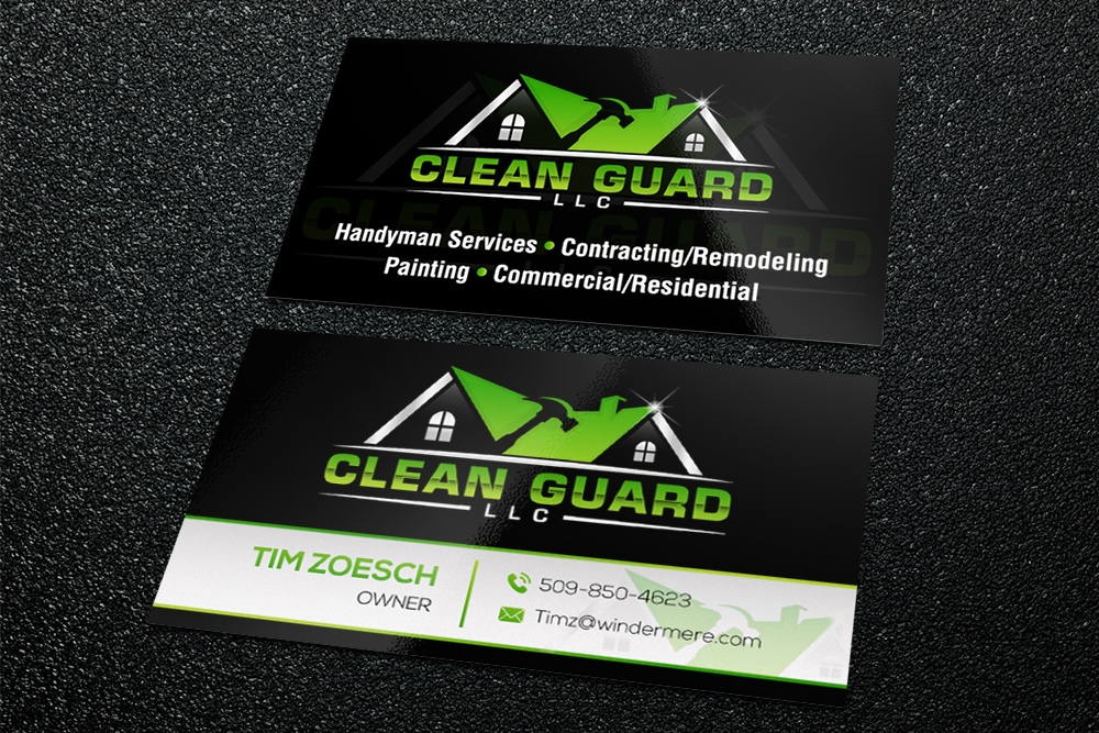 Clean Guard LLC logo design by Art_Chaza