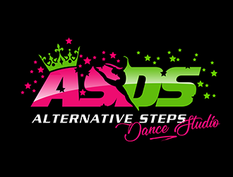 Alternative Steps Dance Studio logo design by 3Dlogos