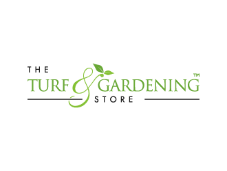 The turf and gardening store logo design by pencilhand