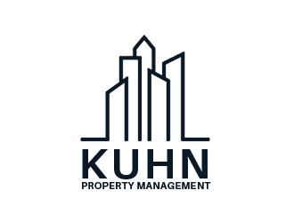 Kuhn Property Management (KPM) logo design by nikkl