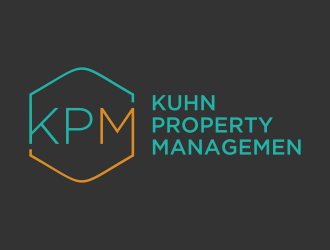 Kuhn Property Management (KPM) logo design by Mahrein