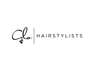 glo hairstylists  logo design by logolady