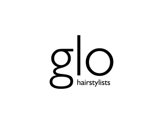 glo hairstylists  logo design by yunda