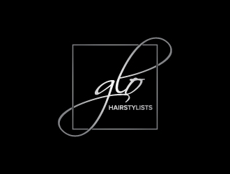 glo hairstylists  logo design by KHAI